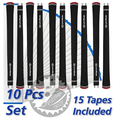 10 Stk Set, TaylorMade Universal Griff, Golf Grip