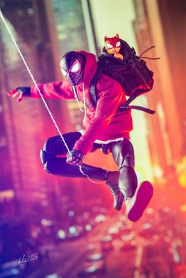 Wallpaper Miles Morales Con Capucha Wallpaper Spiderman Miles