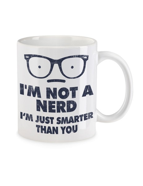 I'm Just Smarter Than You Kaffeetasse Fun Geek Not A Nerd Smart Scientist-image