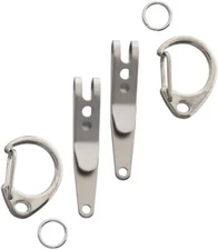 TEC Accessories 2pk P-7 Suspension Clip For Pocket Functions As Generous Keyring
