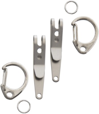 TEC Accessories 2pk P-7 Suspension Clip For Pocket Functions As Generous Keyring