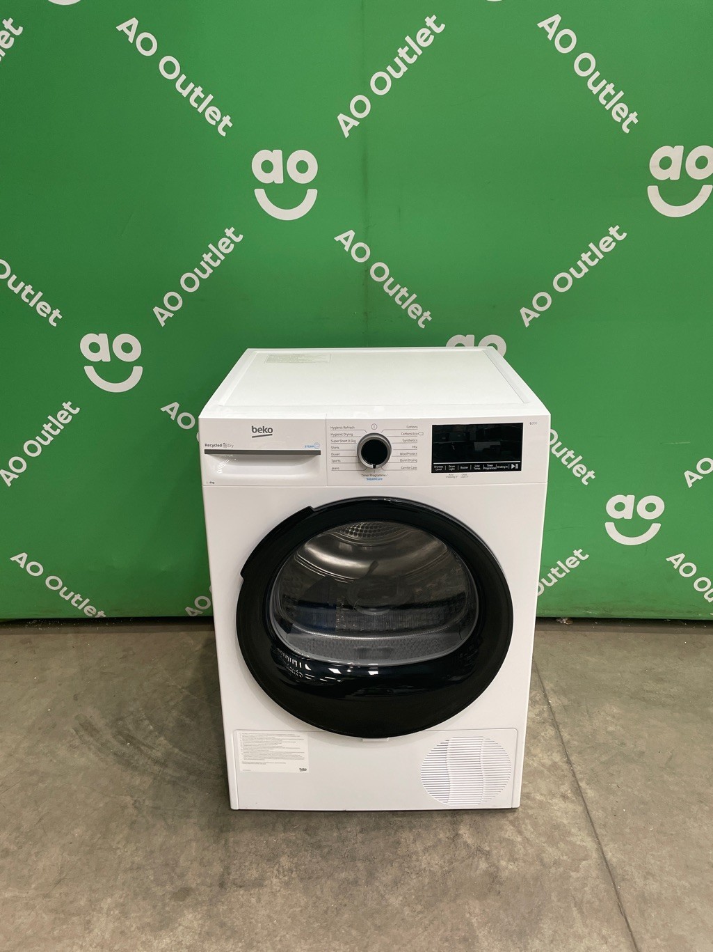 Beko BM3T3944W 9Kg Heat Pump Tumble Dryer - White - A+++ Rated #LF120131