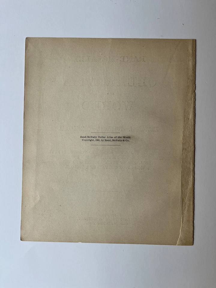 1899 Map of Turkey Greece Serbia Bulgaria, Romania + (Balkan States) SEE DESCRIP - Image 4 of 4