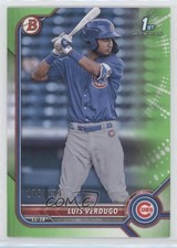 2022 Bowman Prospects Neon Green Border 176/399 Luis Verdugo #BP-147 0l0m