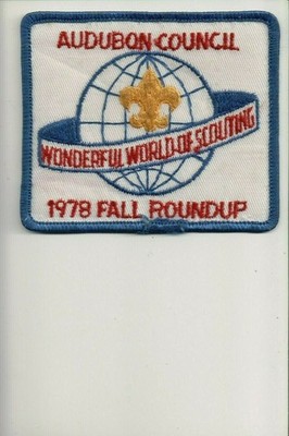 1978 Audubon Council Fall Roundup patch