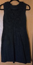 Women's Tiana B Sleeveless Dress Knee length,  lined Black Size 4