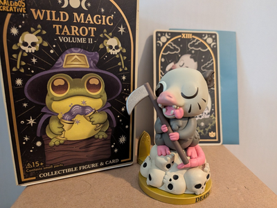 Kaleidos Wild Magic Tarot Death Chase Mole Figure Mini Blind Box