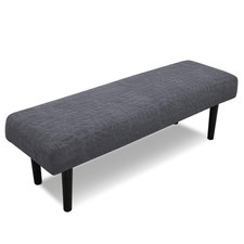 Stretch Bench Covers Bench Seat Cover Printed Seat Protector Washable Slip...