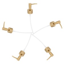 5 Pcs Hand Soap Dispenser Top Bottle Pump Replacement Wash Heads