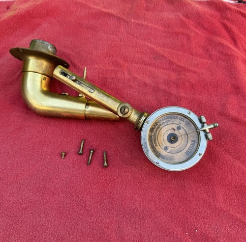 Rare 20’s BRUNSWICK Radiola Phonograph Reproducer Head and Tone Arm Brass Parts