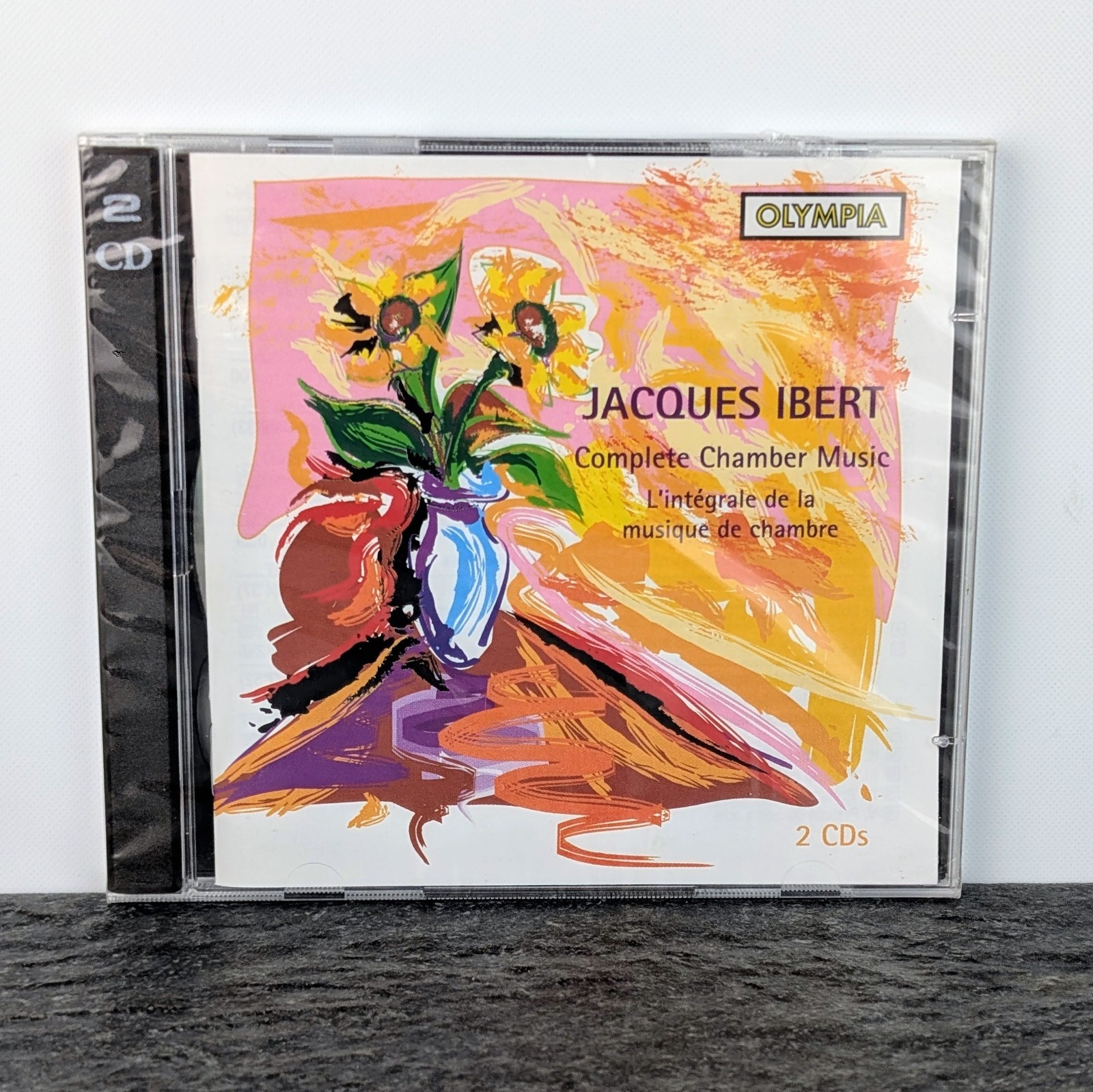 Jacques Ibert 2 CD Complete Chamber Music String Quartet Harp Trio New & Sealed