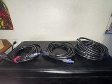 Mogami Gold Speaker SO speakON to speakON Cable Bundle - 10, 15 & 25 foot