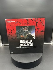 Vintage 1989 Toho Laserdisc Godzilla Vs Biollante Box Set Excellent
