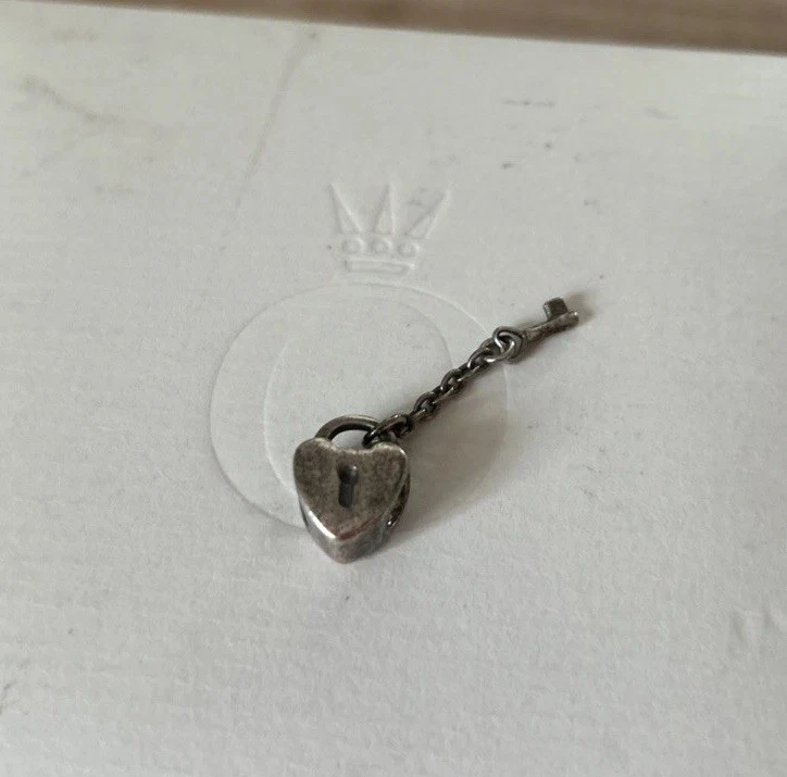 Pandora Anhänger Charm / Herz mit Schlüssel