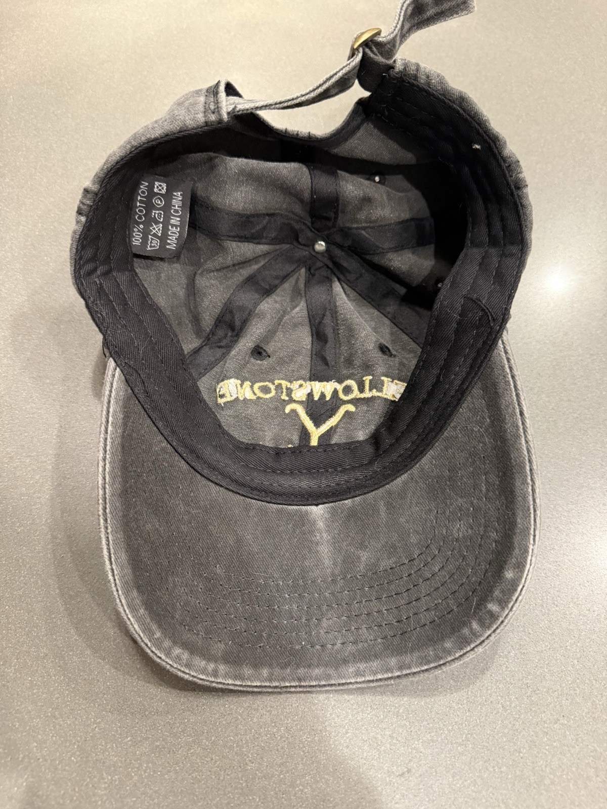 Yellowstone Dutton Ranch Rustic Slideback Hat Gra… - image 7