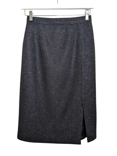 Sporteight Pencil Straight Skirt Sz 10 to Fit Sz 8 Dark Grey Career Work Office