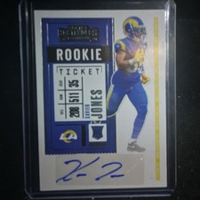 Panini Contenders Xavier Jones Rookie Autograph #287 Los Angeles Rams NFL