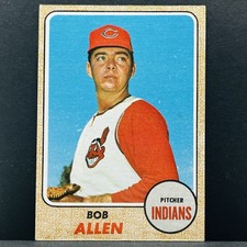 1968 Topps #176 Bob Allen Cleveland Indians