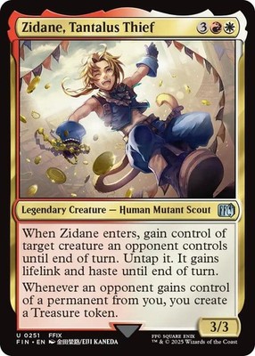 Magic - Zidane, Tantalus Thief - [FIN - 251 Near Mint]