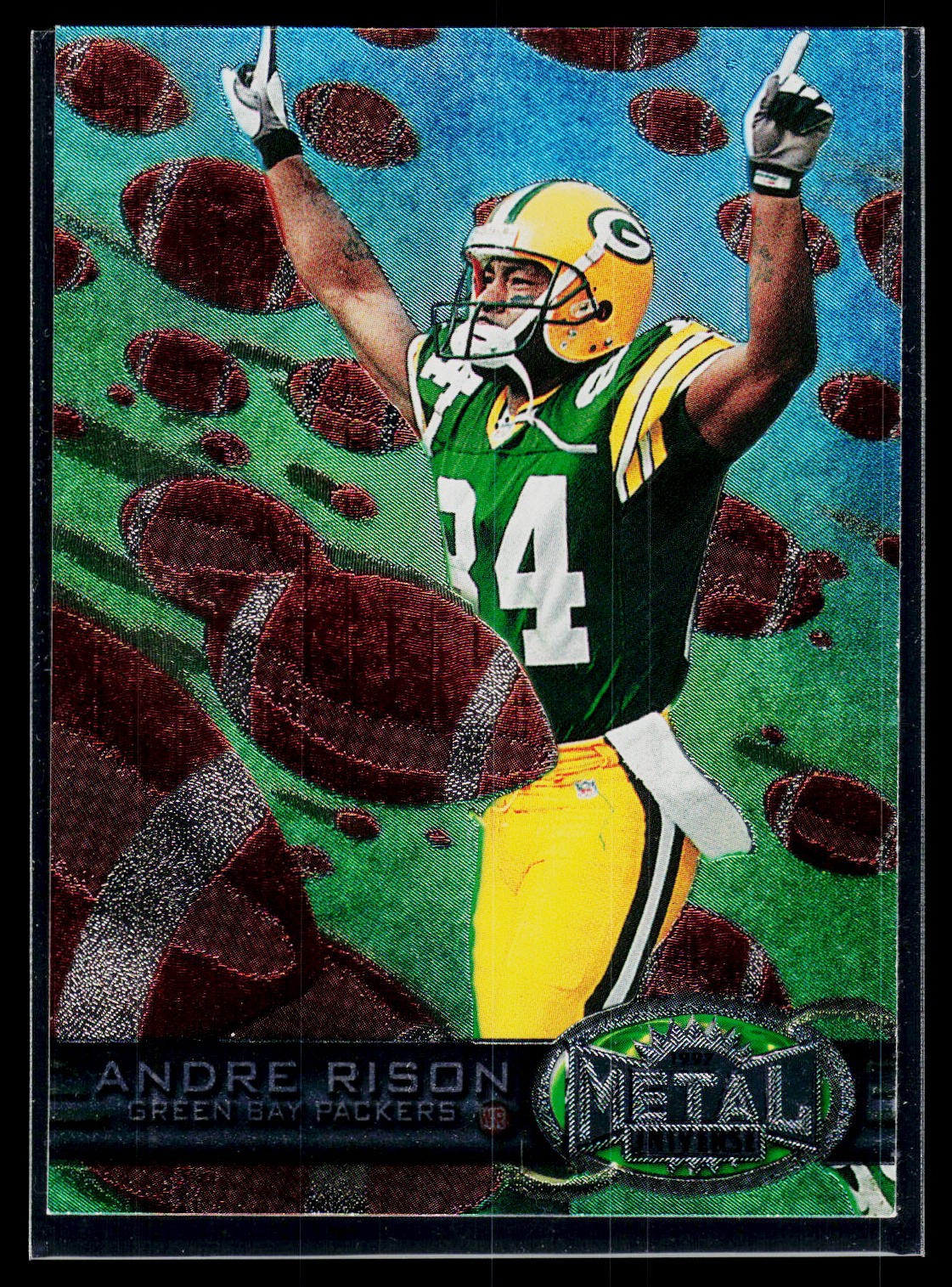 1997 Metal Universe #168 Andre Rison