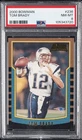 2000 BOWMAN #236 TOM BRADY ROOKIE RC PSA 8