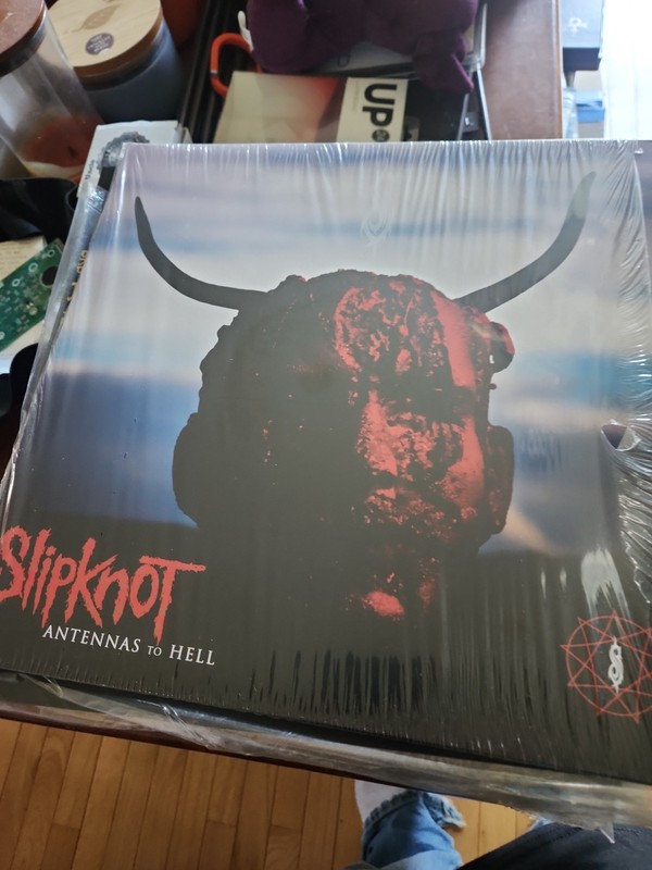 Slipknot Antennas to Hell 2012 Germany LP Vinyl Record Album RARE
