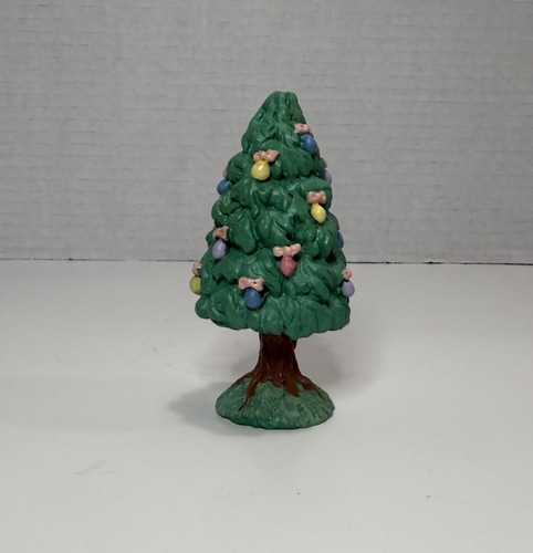 Cottontail Lane Midwest of Cannon Falls Resin Tree w Pink Bows & Eggs