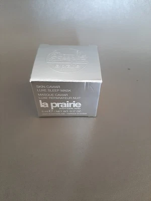 La Prairie Skin Caviar Luxe Sleep Mask Travel Size Jar .17 oz / 5ml NEW SEALED - Image 1 of 4