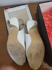 Vintage White Leather Women's shoes Size 9 Wide -Rough Shape- Read Below — photo 5