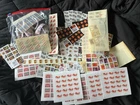 Vintage lot of US stamps discount postage Face Value FV $1200 halloween sheets