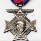 WW2 France Cross for Voluntary Military Services Army, type 1 anti Nazi