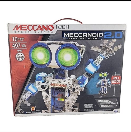 Meccano Meccanoid Personal Robot 2.0 Robot STEM Toy Kit Brand New Sealed Parts! - Picture 2 of 21