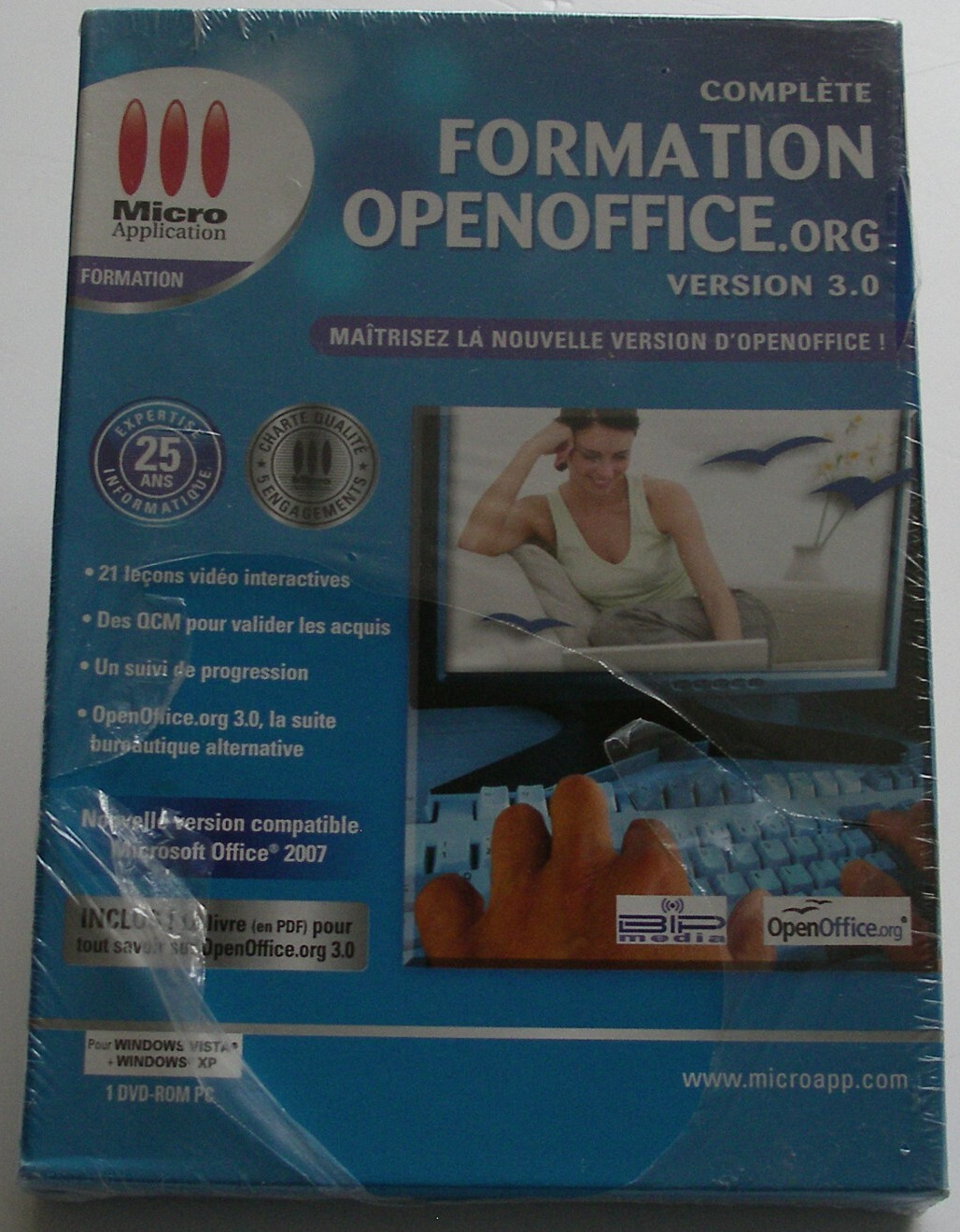 OpenOffice formation complète PC le guide multimédia DVD pour travailler de chez soi