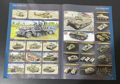 ITALERI 2025 PLASTIC MODELS 2x CATALOGUES KATLOGS BROCHURES SET - Zdjęcie 14 z 14