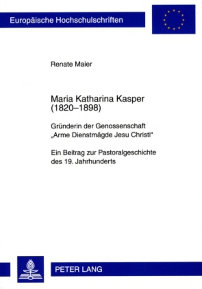 Thumbnail - Maria Katharina Kasper (1820-1898) | Renate Maier | Taschenbuch |
