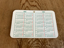 ROLEX Calendar - Years 1993 1994 - 10 Cm X 6.5 Cm - For Collectors