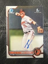 GREG CULLEN 2022 Bowman Chrome Auto