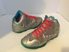 Teenager Nike LeBron James Athletic Shoes Size 5.5Y Multicolor