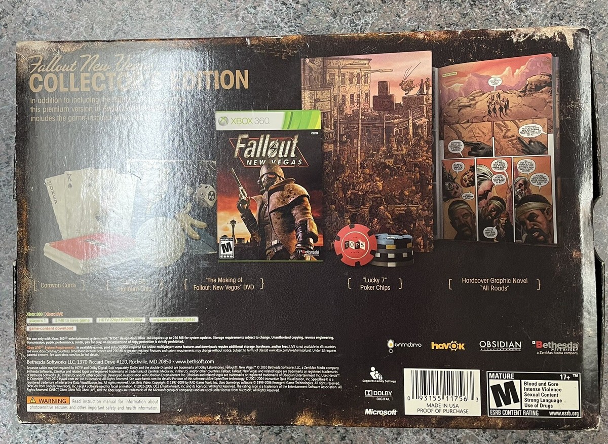 フォールアウト　NewVegas  Collector'sEdition Fallout New Vegas - Collectors - Xbox 360 Collector Edition