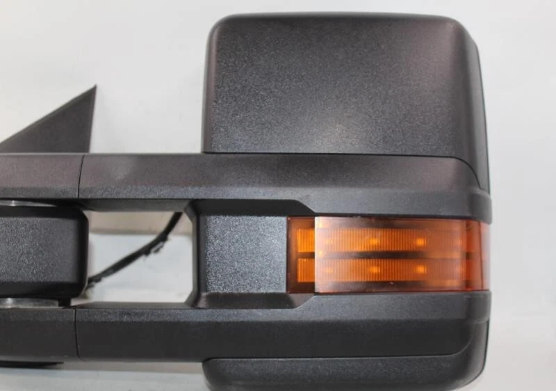 Left Driver Side Black Door Mirror Fits 15-19 CHEVROLET SILVERADO 3500 OEM 32190 - Image 2 of 4