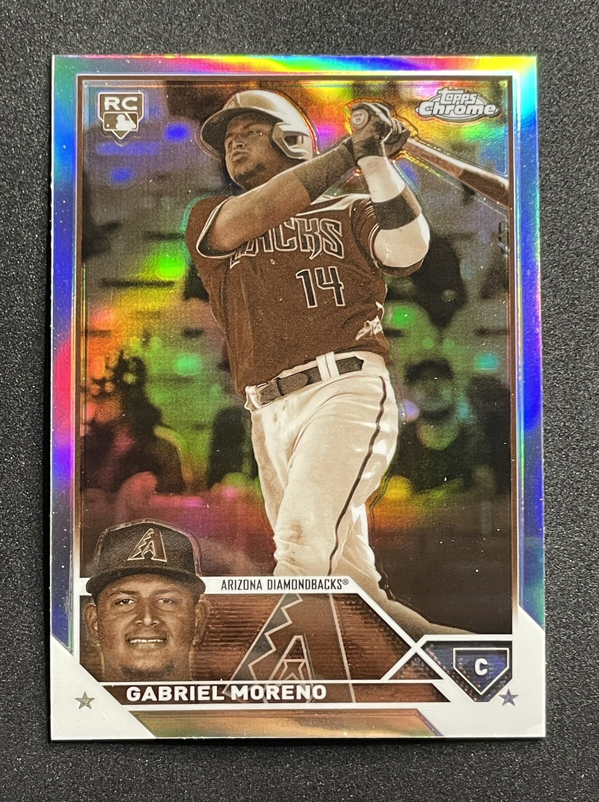 Gabriel Moreno - 2023 Topps Chrome Update Series #USC36 Sepia Rookie RC + Base