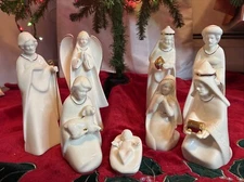 Mikasa Holiday Splendor 8 Piece Nativity Set Christmas