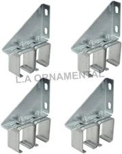 Double Sliding Wall Barn Door Track Hardware Box Rail Bracket Overhead Galvanize