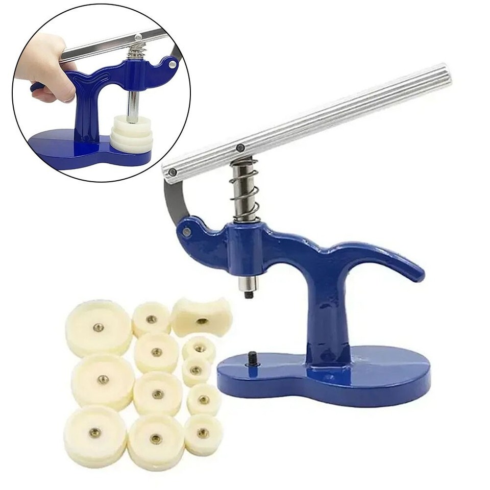 Reliable Watch Back Case Closer with a Complete Set of 12 Compatible