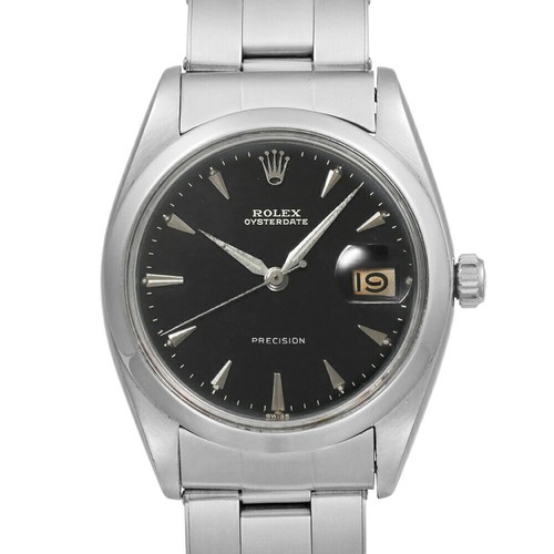 ROLEX Oysterdate Precision Wedge Index Men's Watch From Japan G0126