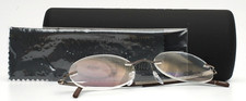 SILHOUETTE 5529 GA 6060 Brown Unisex Oval Rimless Eyeglasses 52-19-145 B:35.8