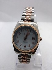 Unbranded Silver Gold tone watch Stretch Strap Women girls female male Unisex