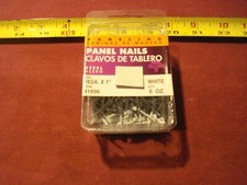 (0660.) Panel Nails 1" 16 Ga White  6 Oz.