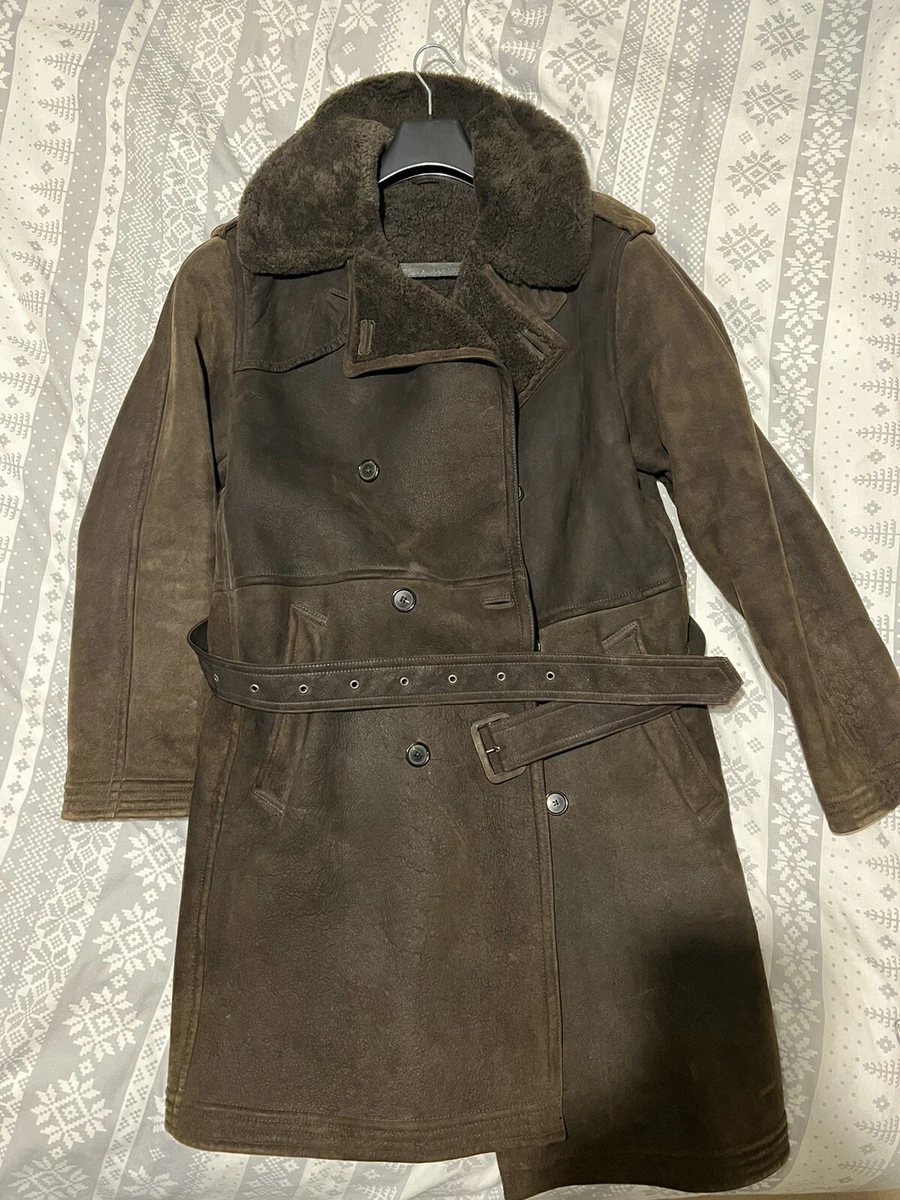 Suede peacoat deals