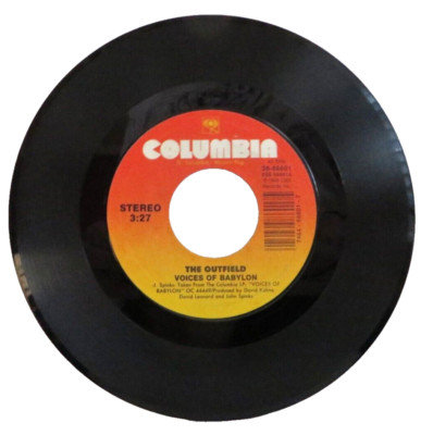 The Outfield - Voices Of Babylon / Inside Your Skin 45rpm Vinyl NM